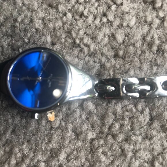 Fossil Watch, Women's Silver and Cobalt - Picture 3 of 4